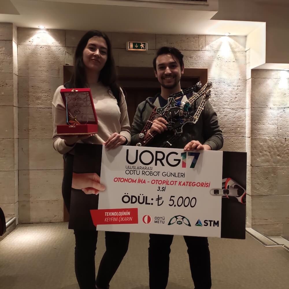 Autonomous Drone with Custom Flight Control Firmware